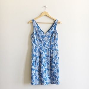 Moulinette Soeurs blue floral dress